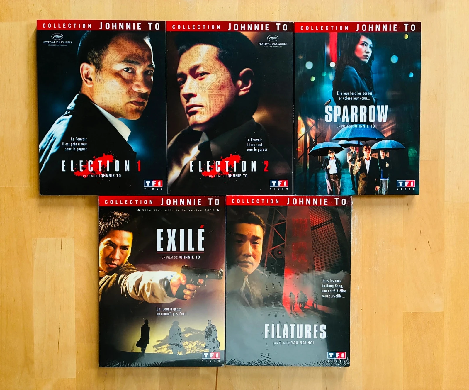 Coffret 5 cult DVD's Johnnie To. – photo 3